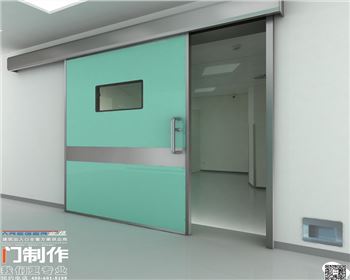 腳踏開關醫用門安裝完畢